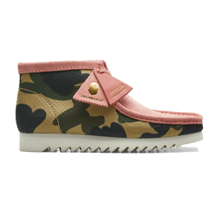 Clarks Originals Wallabee Bape Coral Combi | Fragment Clothing