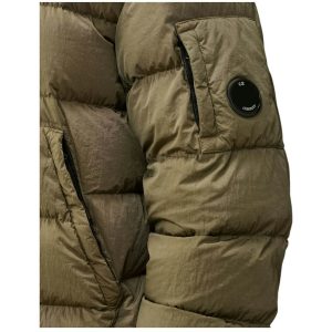 C.P. Company Chrome R Down Jacket Walnut Beige (2) | Fragment Clothing Streetwear