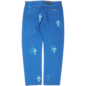 Chrome Hearts Blue Levi's Cross Patch Jeans (2) | Fragment Clothing