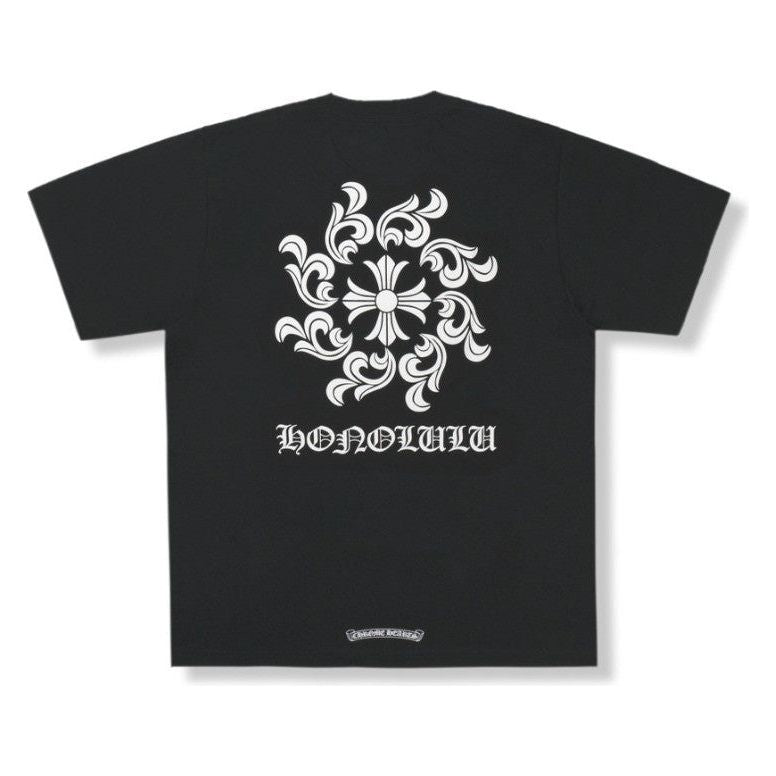 Chrome Hearts Honolulu Exclusive Spiral T-Shirt Black (1) Chrome Hearts Honolulu Exclusive Spiral T Shirt Black (1) | Fragment Clothing Streetwear