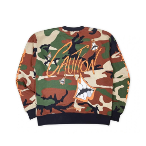 Chrome Hearts Matty Boy Caution Crewneck | Fragment Clothing