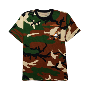 Chrome Hearts Matty Boy Caution T-Shirt Camo | Fragment Clothing - View 2