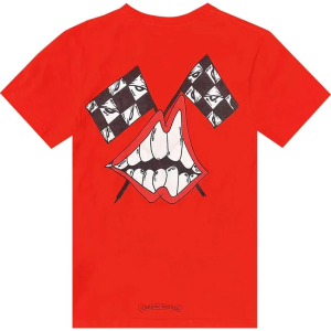 Chrome Hearts Matty Boy Chomper T Shirt Red (1) | Fragment Clothing Streetwear