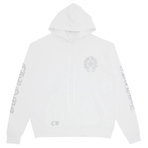 Chrome Hearts Miami Exclusive Horseshoe Hoodie White | Fragment Clothing - View 2