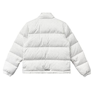 Chrome Hearts Monogram Cross Puffer Down Jacket White (2) | Fragment Clothing Streetwear