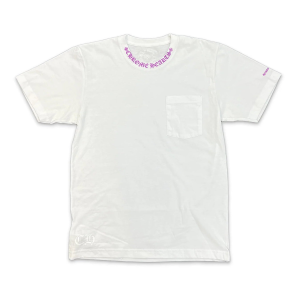 Chrome Hearts Neck Logo T Shirt WhitePurple | Fragment Clothing Streetwear