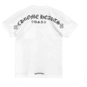 Chrome Hearts Shoulder Logo T Shirt White (1) | Fragment Clothing Streetwear