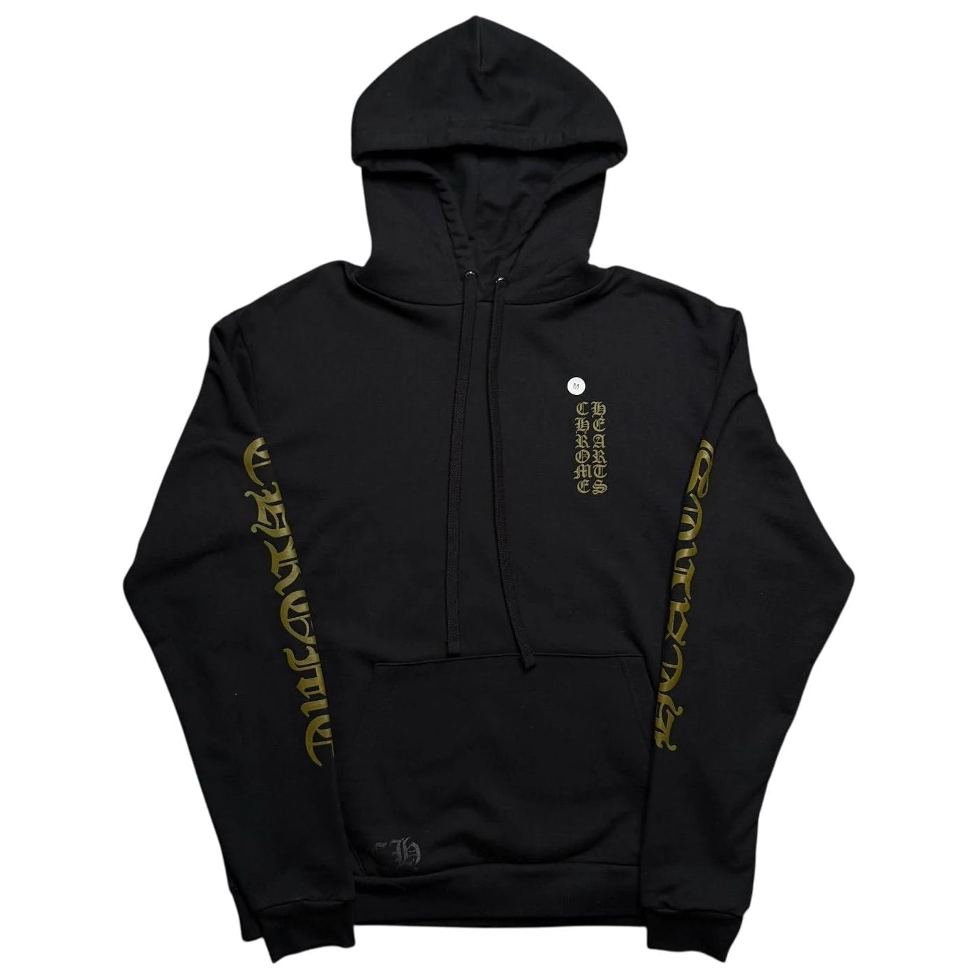 Chrome Hearts Vertical Logo Hoodie Black Chrome Hearts Vertical Logo Hoodie Black | Fragment Clothing Streetwear