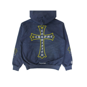 Chrome Hearts x Drake Certified Chrome Hand Dyed Washed Blue (1) | Fragment Clothing