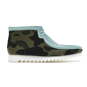 Clarks Originals Wallabee Bape Light Blue Combi | Fragment Clothing