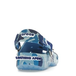 Crocs Classic Clog A Bathing Ape ABC Camo Blue (3) | Fragment Clothing