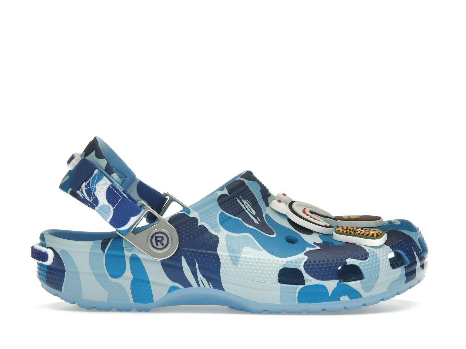 Crocs Classic Clog A Bathing Ape ABC Camo Blue (4) Crocs Classic Clog A Bathing Ape ABC Camo Blue (4) | Fragment Clothing