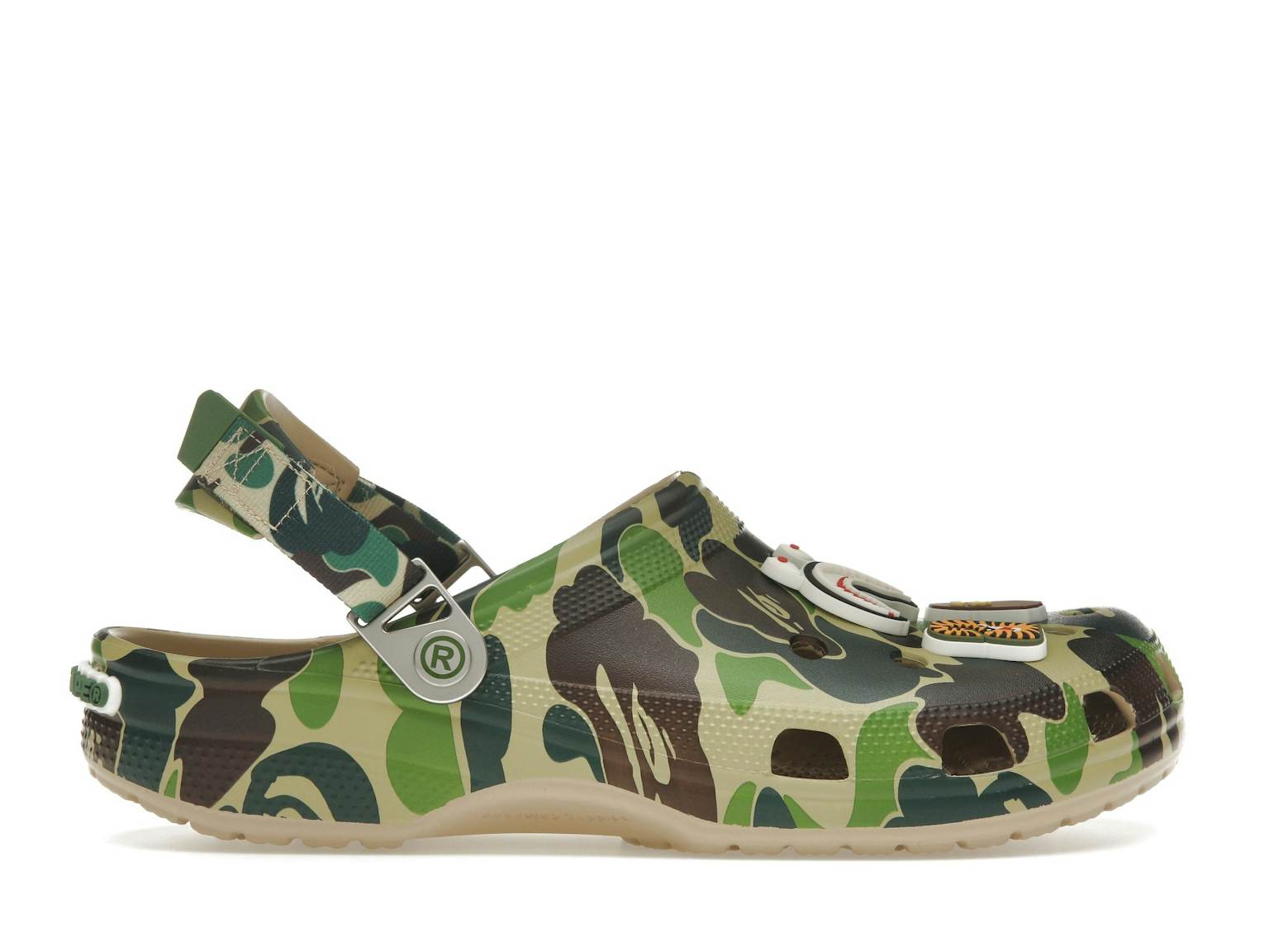Crocs Classic Clog A Bathing Ape ABC Camo Green (1) Crocs Classic Clog A Bathing Ape ABC Camo Green (1) | Fragment Clothing