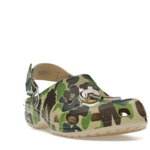 Crocs Classic Clog A Bathing Ape ABC Camo Green (2) | Fragment Clothing