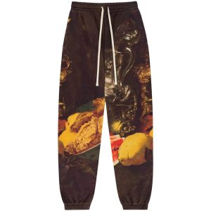 Denim Tears Baroque Still Fruit Painting Sweatpants Multicolor | Fragment Clothing Streetwear