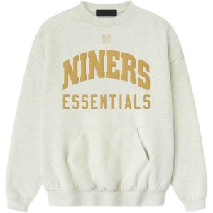 Fear of God Essentials Forty Niners Sport Crewneck (1) | Fragment Clothing Streetwear