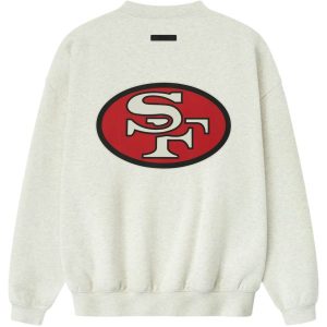 Fear of God Essentials Forty Niners Sport Crewneck (2) | Fragment Clothing Streetwear
