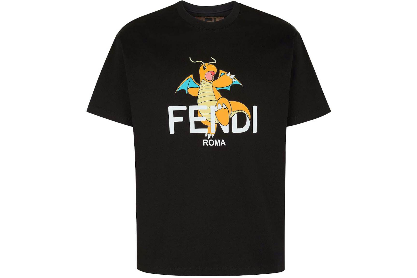Fendi-x-FRGMT-x-Pokemon-T-shirt-Black Fendi x FRGMT x Pokemon T shirt Black | Fragment Clothing Streetwear