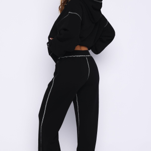 Flashing By Track Suit Black | Fragment Clothing - View 2