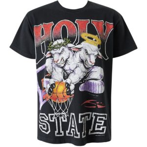 Hellstar 2 Lambs Holy State T shirt SS26 Black | Fragment Clothing Streetwear