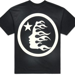 Hellstar Classic T-Shirt Black | Fragment Clothing Streetwear - View 2