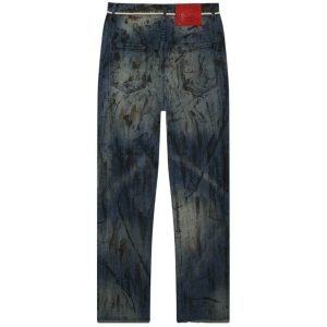 Hellstar Denim Jeans Blue | Fragment Clothing - View 2