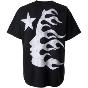 Hellstar Evil Smile T-shirt Black | Fragment Clothing Streetwear - View 2