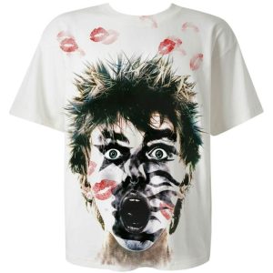 Hellstar French Kiss T shirt White (1) | Fragment Clothing Streetwear