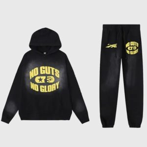 Hellstar No Guts No Glory Tracksuit Black | Fragment Clothing Streetwear