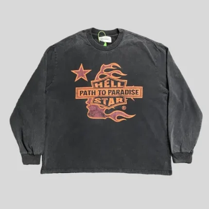 Hellstar-Path-Paradise-Tour-Sweatshirt-Men-Women Hellstar Path Paradise Tour Sweatshirt Men Women | Fragment Clothing Streetwear