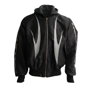 Hellstar Reversible Nylon Jacket 'Black' (2) | Fragment Clothing Streetwear