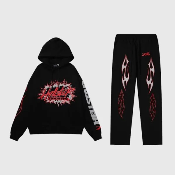 Hellstar-Sports-Future-Flame-Tracksuit-Black Hellstar Sports Future Flame Tracksuit Black | Fragment Clothing Streetwear