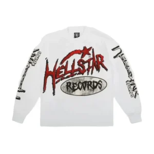 Hellstar Studios Records Sweater | Fragment Clothing Streetwear