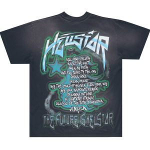 Hellstar The Future T-Shirt 'Black' | Fragment Clothing Streetwear - View 2
