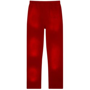 Hellstar Uniform Sweatpants Red | Fragment Clothing Streetwear - View 2