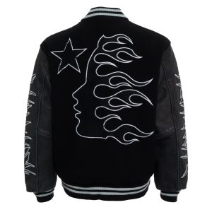 Hellstar Varsity Jacket | Fragment Clothing Streetwear - View 2