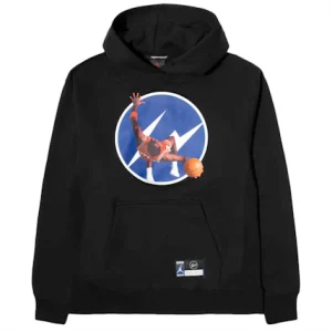 Jordan x Fragment Image Pullover Hoodie Black | Fragment Clothing Streetwear