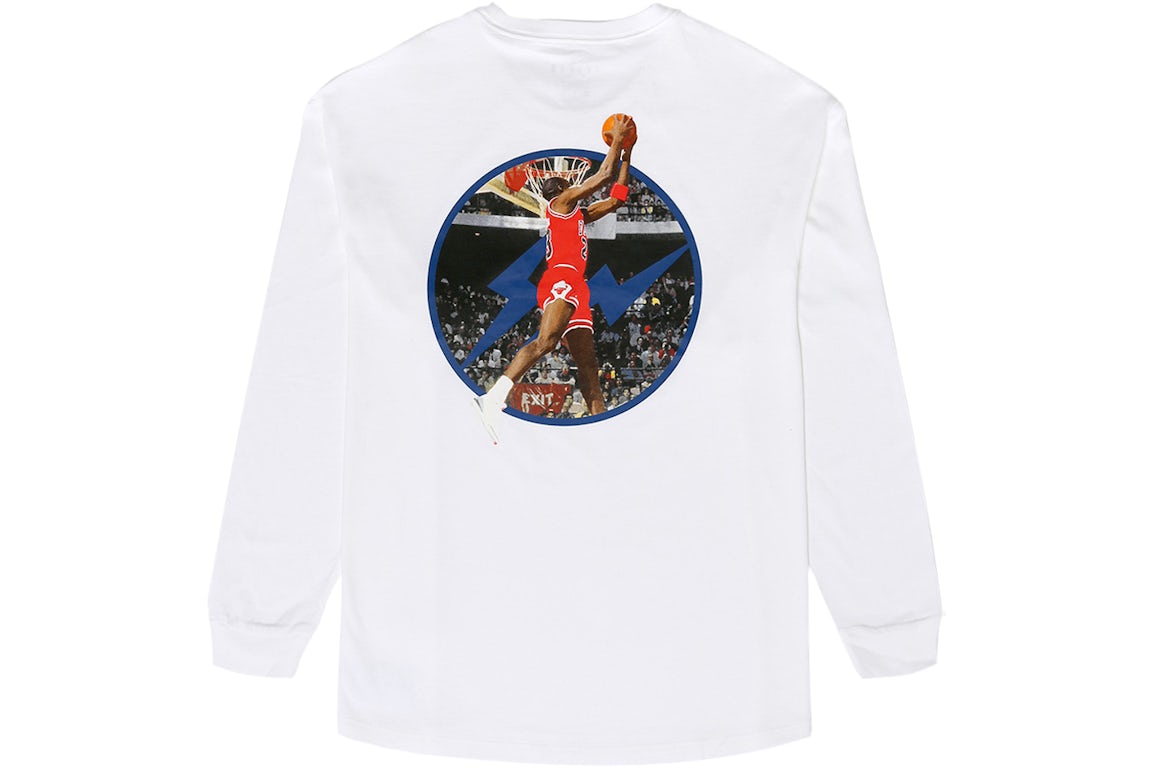 Jordan x Fragment LS T-shirt Platinum Tint (1) Jordan x Fragment LS T shirt Platinum Tint (1) | Fragment Clothing Streetwear
