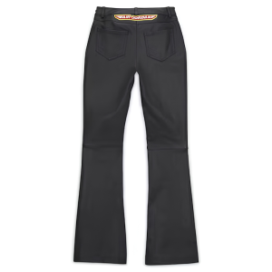 Jordan x Travis Scott Cactus Jack Women's Leather Pants Black (1) | Fragment Clothing Streetwear