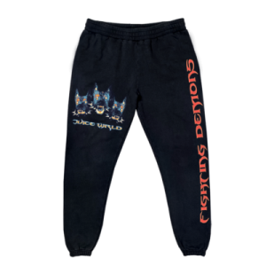 Juice Wrld X Vlone Lljw Sweatpants black | Fragment Clothing Streetwear