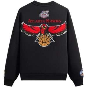 Kith NBA All-Star Atlanta Hawks Nelson Crewneck Black | Fragment Clothing - View 2