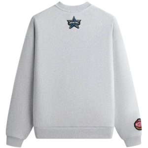 Kith NBA All-Star Minnesota Timberwolves Nelson Crewneck Light Heather Grey | Fragment Clothing - View 2