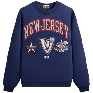 Kith NBA All Star New Jersey Nets Nelson Crewneck Quantum (1) | Fragment Clothing