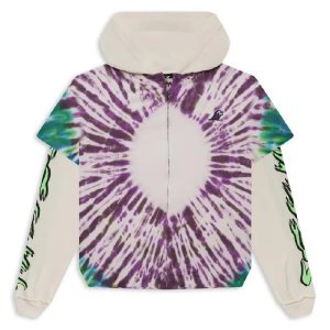 Multi Hellstar Tye Dye Zip Up Hoodie Hellstar Studios | Fragment Clothing Streetwear