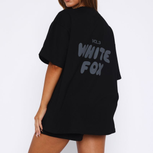 Offstage Back Graphic Oversized Tee Onyx | Fragment Clothing - View 2