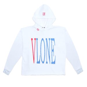 Red Lipstick Og Embroidered Hoodie (White) (1) | Fragment Clothing Streetwear
