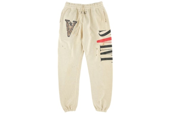 Saint-Mxxxxxx-x-VLONE-Sweatpants-Grey Saint Mxxxxxx x VLONE Sweatpants Grey | Fragment Clothing Streetwear