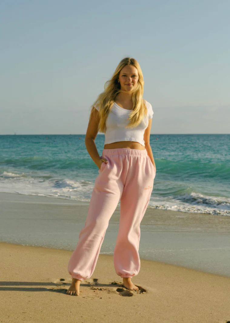 Puff Sweatpants in Pink Puff Sweatpants in Pink