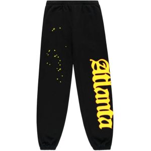 Sp5der Atlanta Sweatpant Black