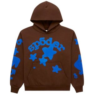 Sp5der Beluga Hoodie Brown